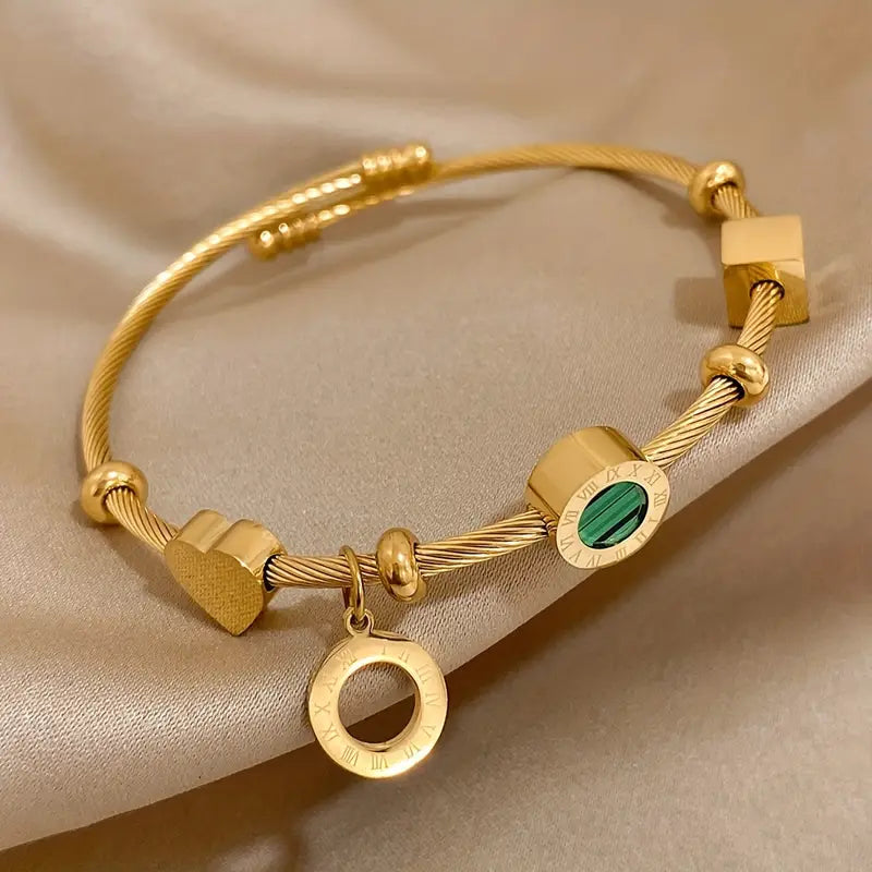 Rhian – Signaturarmband in Gold