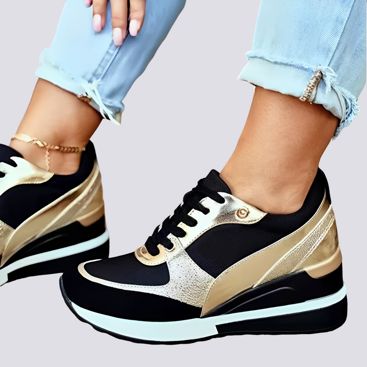 Demi - Stylische Plateau-Sneaker