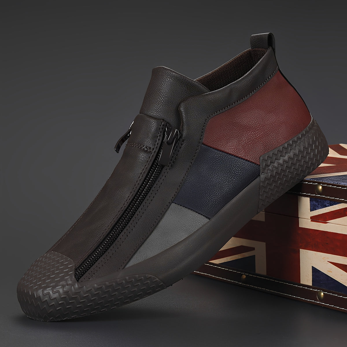 Alex - Stilvolle Sneakers mit Colour-Blocking für Herren