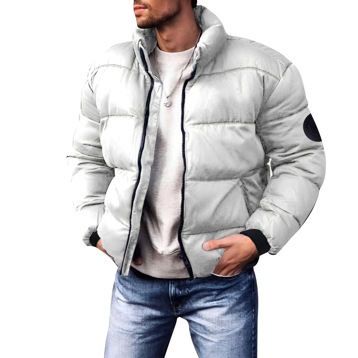 Richard - Lässige, wattierte Steppjacke für Herren