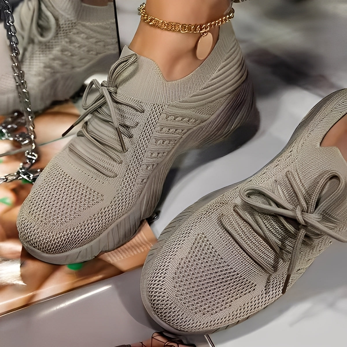 Axelle - Moderne und luftige Sneaker