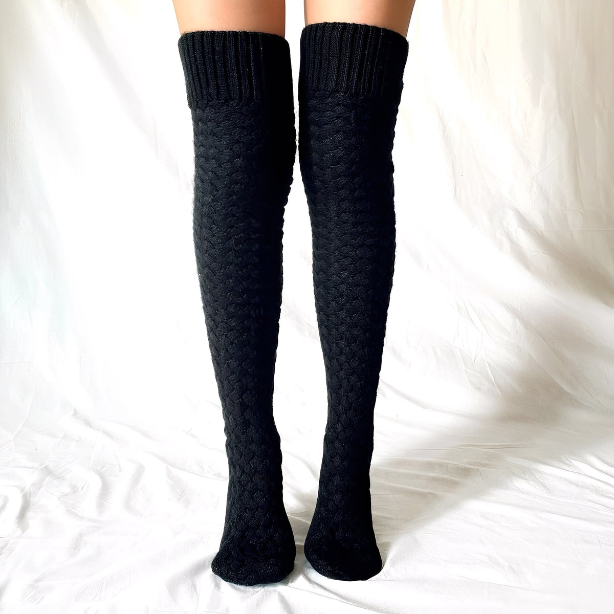Madeline - Komfortable Overknee-Socken