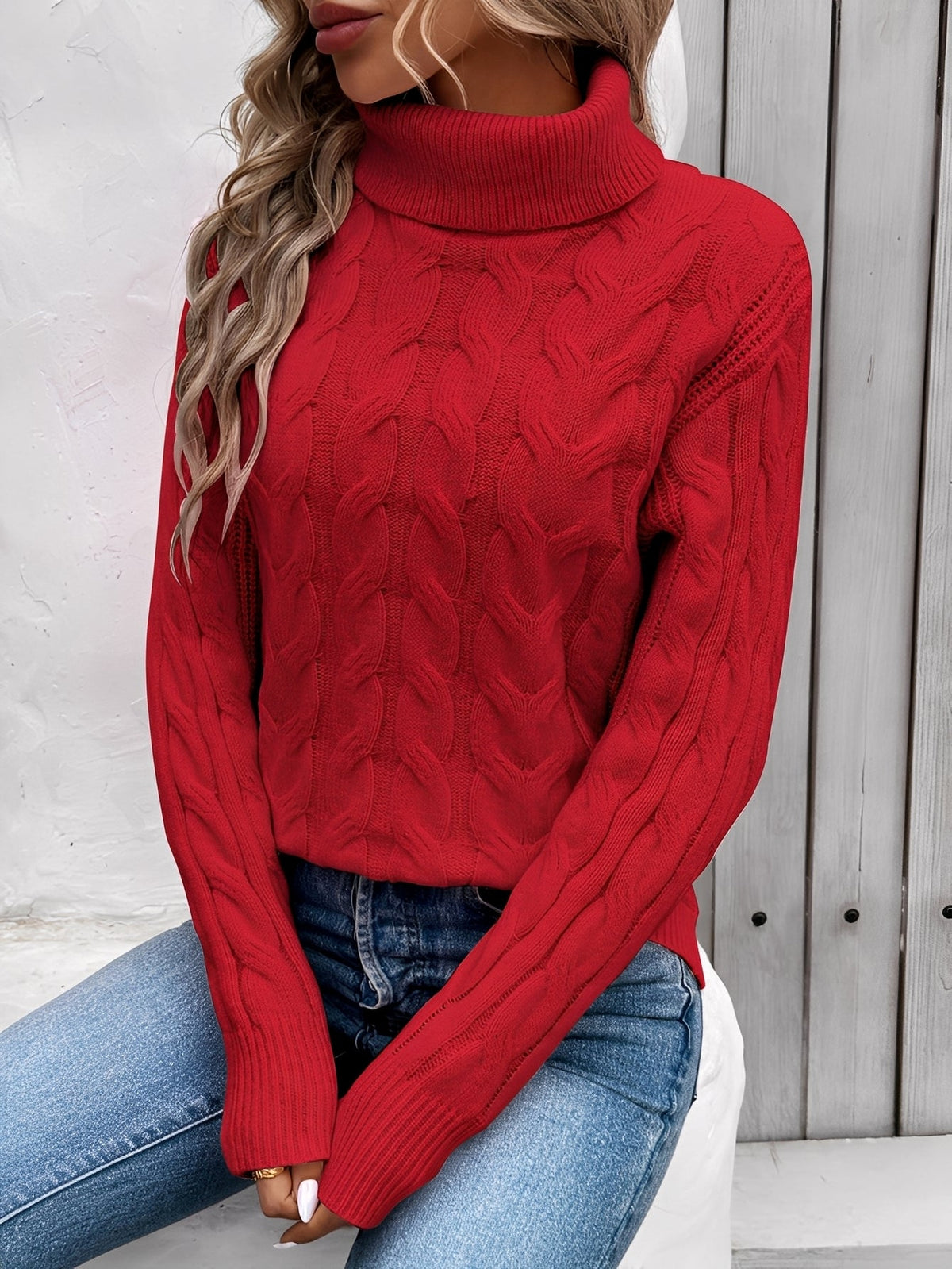 Amélie – Warmer Damenrollkragenpullover