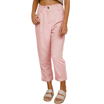 Hannah - Angenehme Damen-Cordhose mit hoher Taille