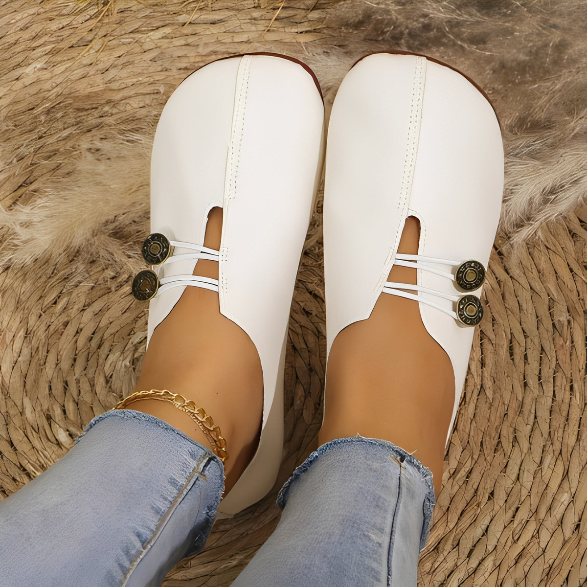 Monica - Stilvolle, weiche flache Schuhe für Damen