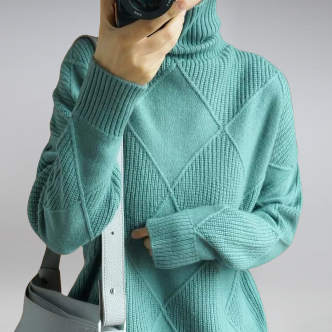 Camille - Eleganter und komfortabler Rollkragenpullover