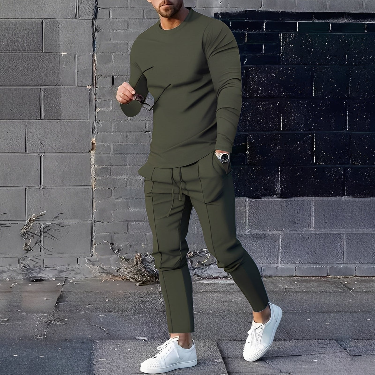 Adelard - Herren-Set bestehend aus Pullover und Hose