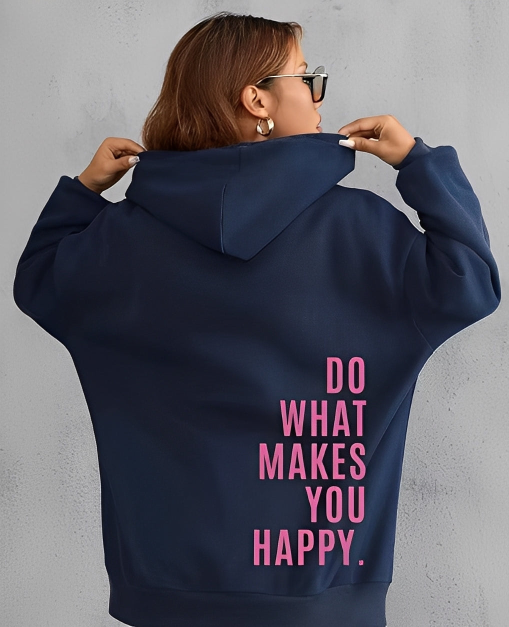 Adrienne - Eleganter Damen-Kapuzenpullover mit Design