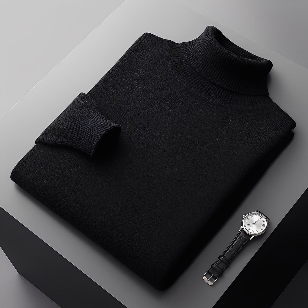 Osborn - Schlichter Herren-Rollkragenpullover