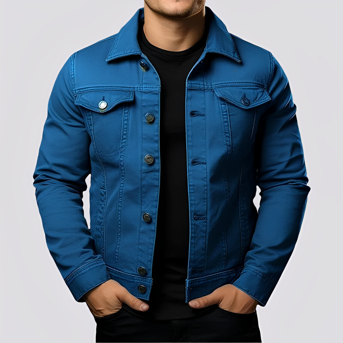 Maxwell - Klassische Herrenjacke aus strapazierfähigem Material