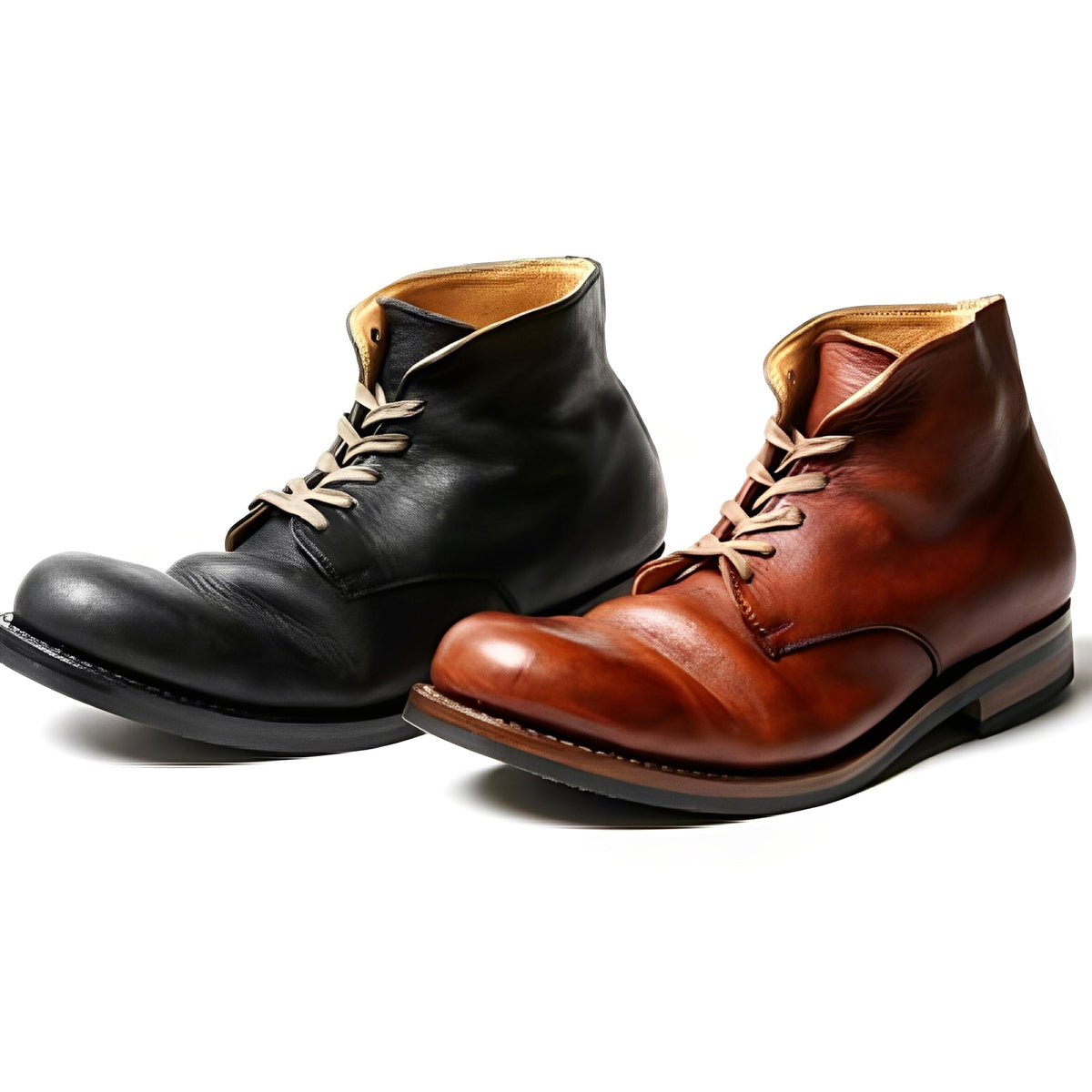 Roscoe - Klassische Herrenschuhe mit runder Spitze
