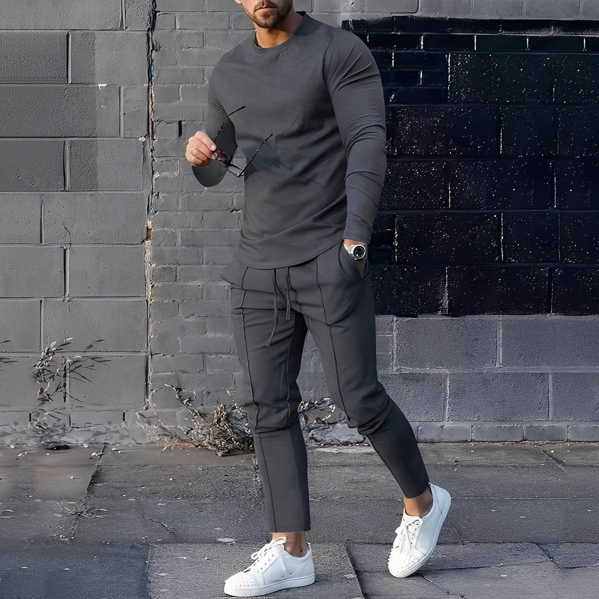 Adelard - Herren-Set bestehend aus Pullover und Hose