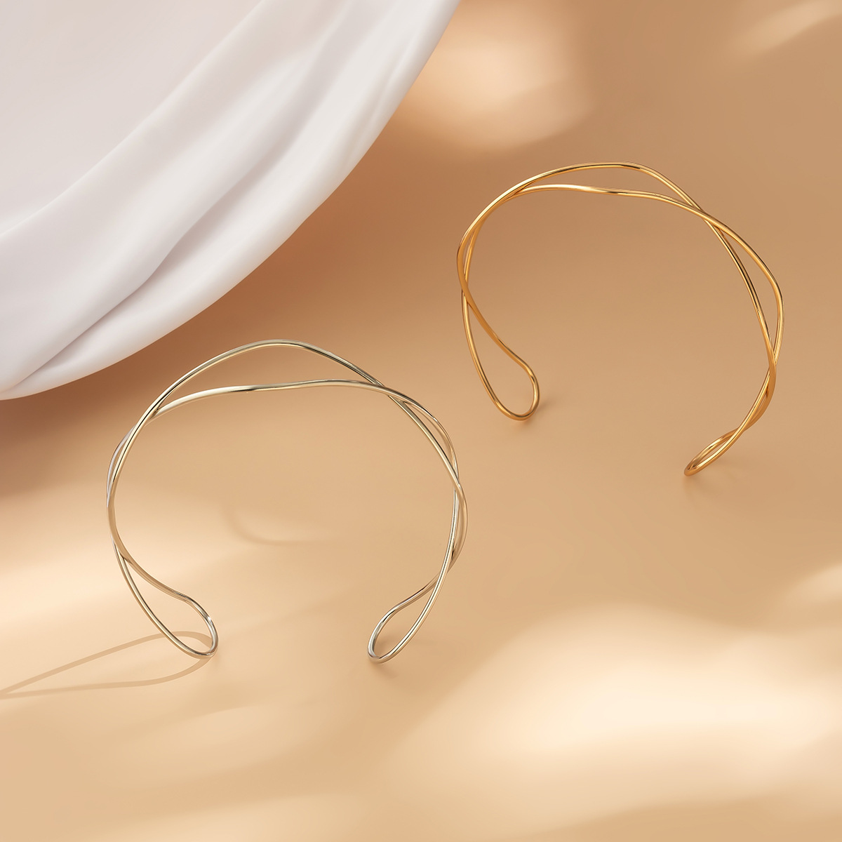 Geflochtene Drahtkette - Zeitgemäßer Choker