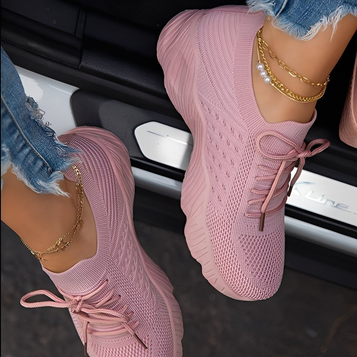 Axelle - Moderne und luftige Sneaker