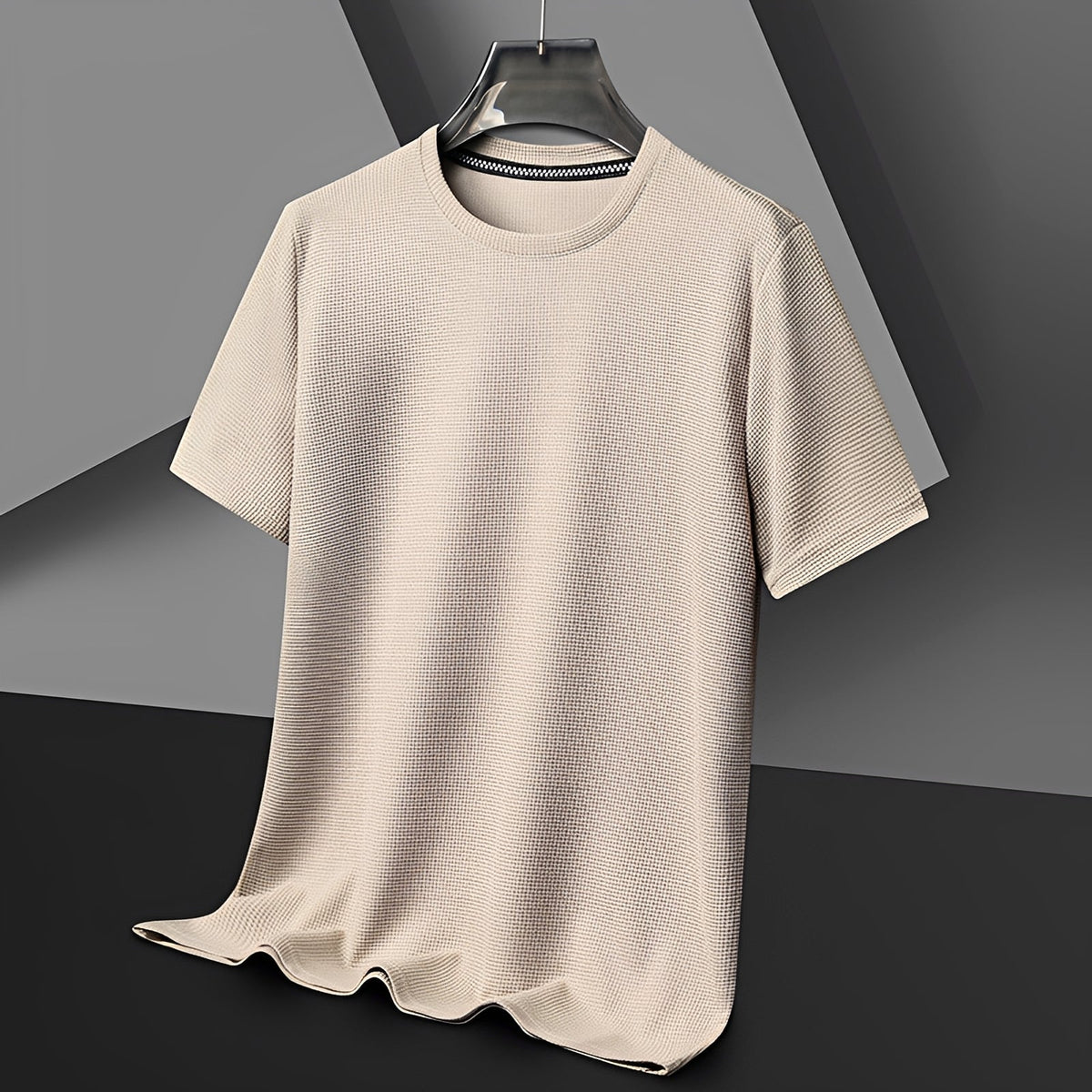 Jed - Legeres Waffel-T-Shirt
