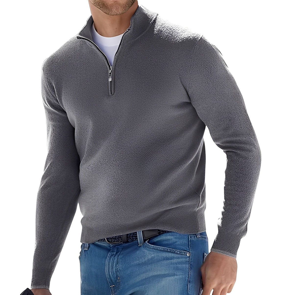 Bequemer warmer Pullover für kühle Tage