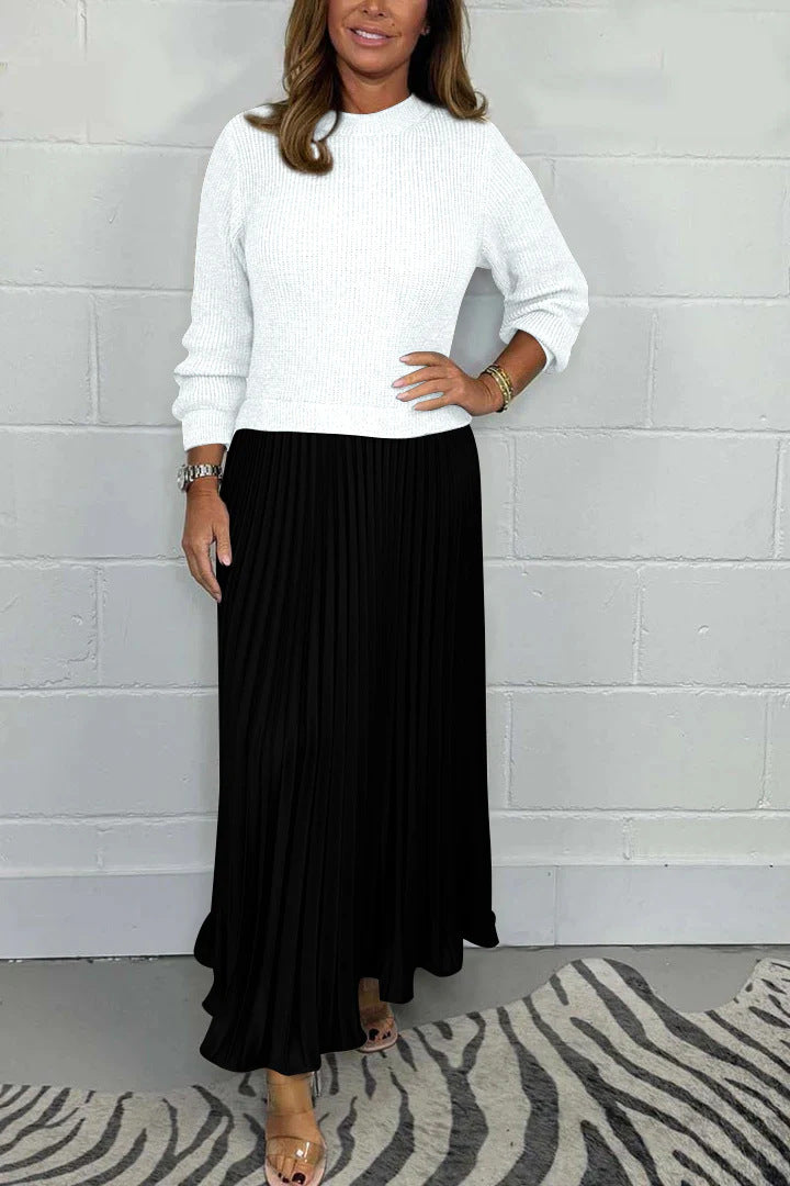 Jamie – Bequemes Damen-Kleid mit Falten
