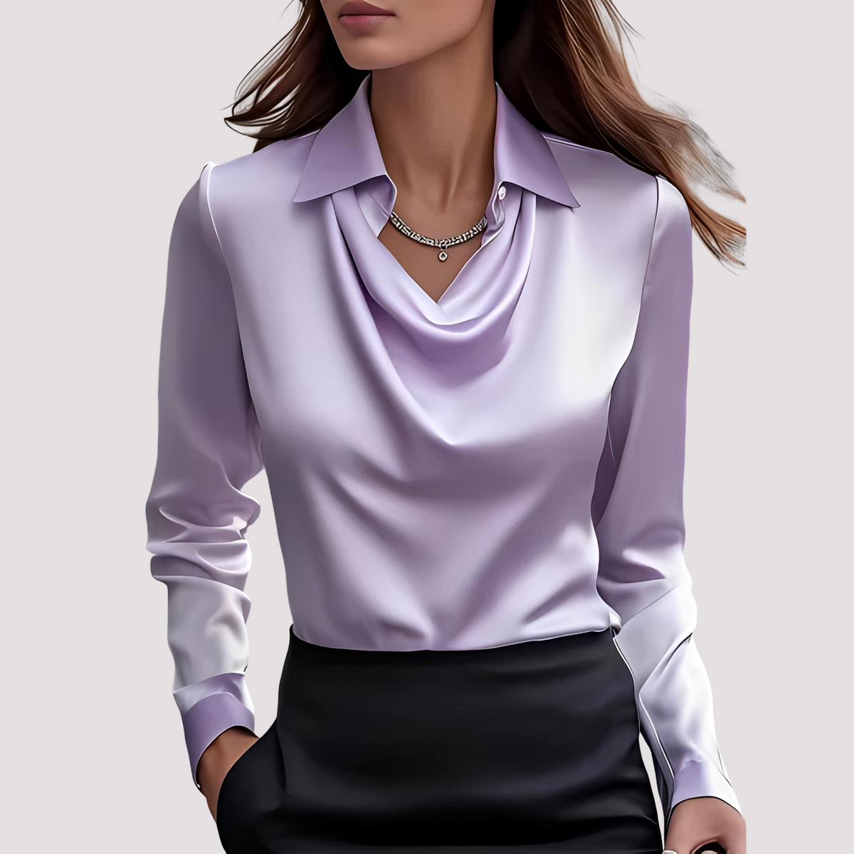 Eleanor - Elegante Hemdbluse für Damen