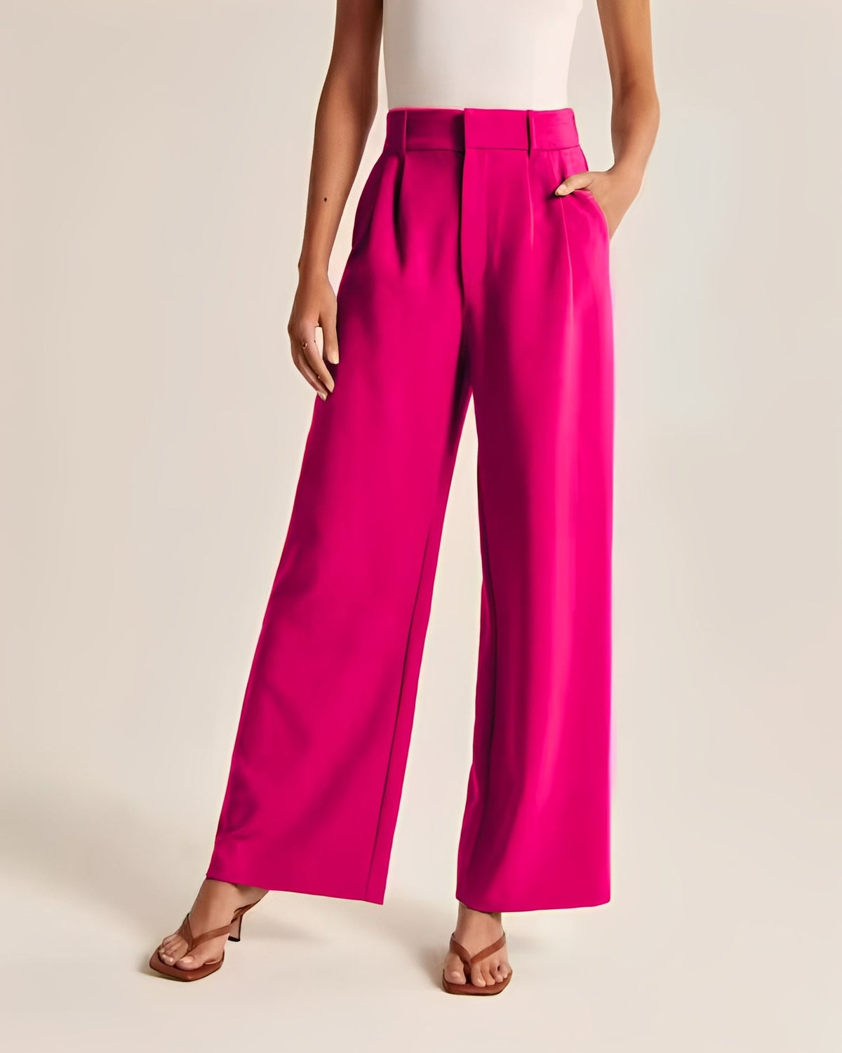 Ruth - Elegante Damenhose mit weitem Bein