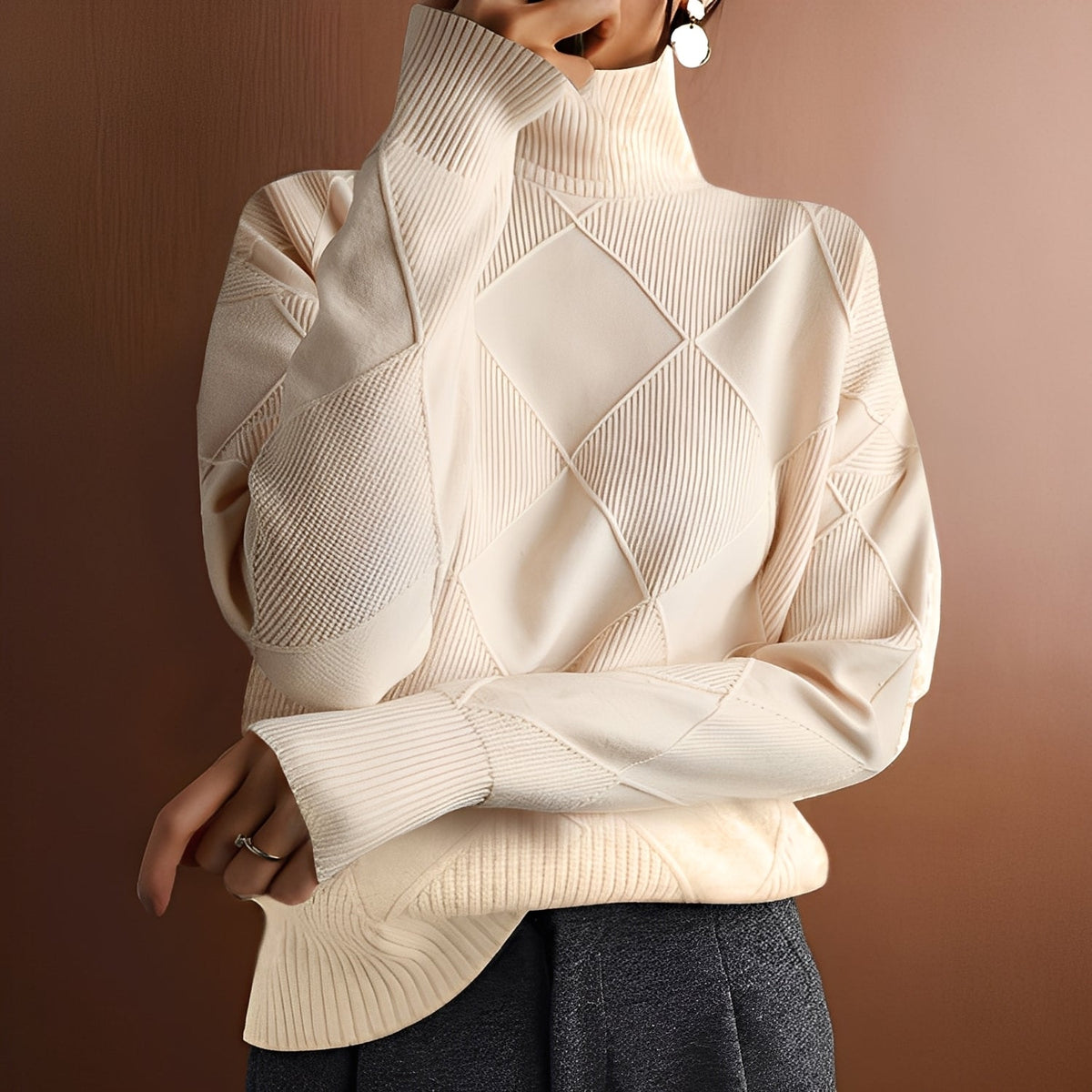 Morgan - Moderner Rollkragenpullover
