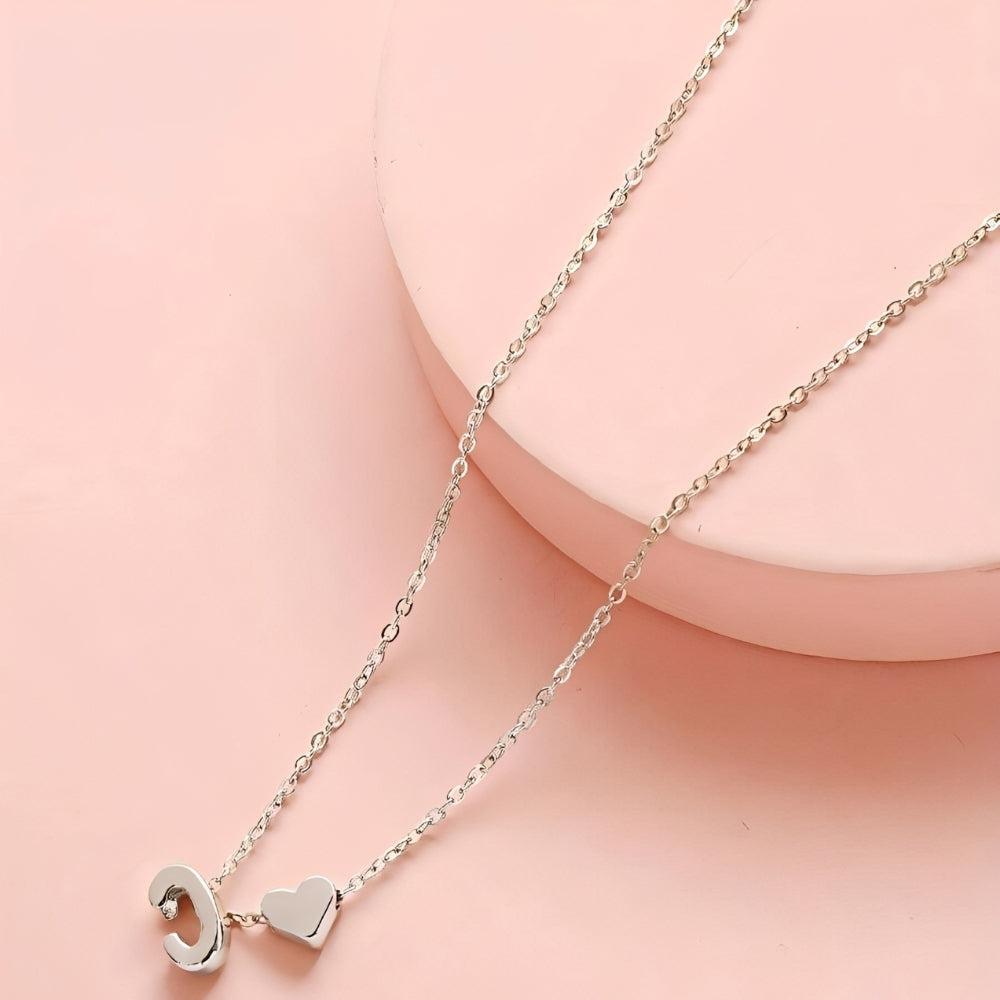 Herzschmuckset mit Initialen - Initial Love Schmuckset