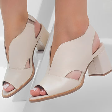 Anita - Modische Peeptoe-Sandalen