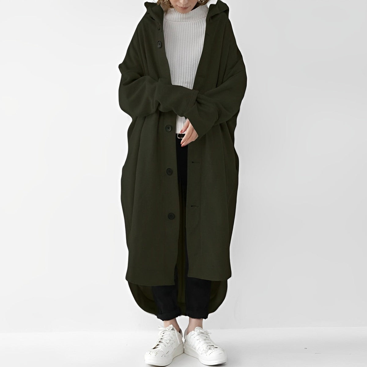 Cailyn - Langer, bequemer Trenchcoat