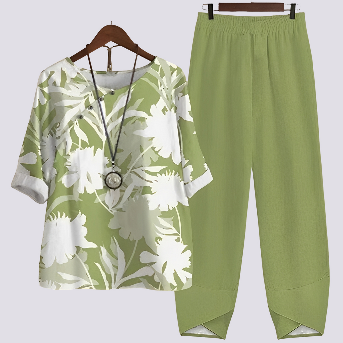 Jodie - Stilvolles, bequemes Set mit Print für Damen