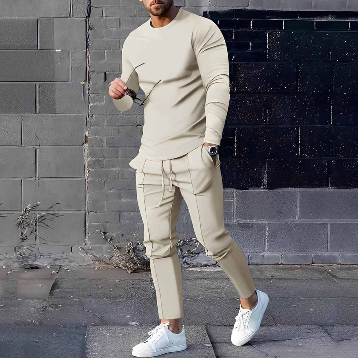 Adelard - Herren-Set bestehend aus Pullover und Hose