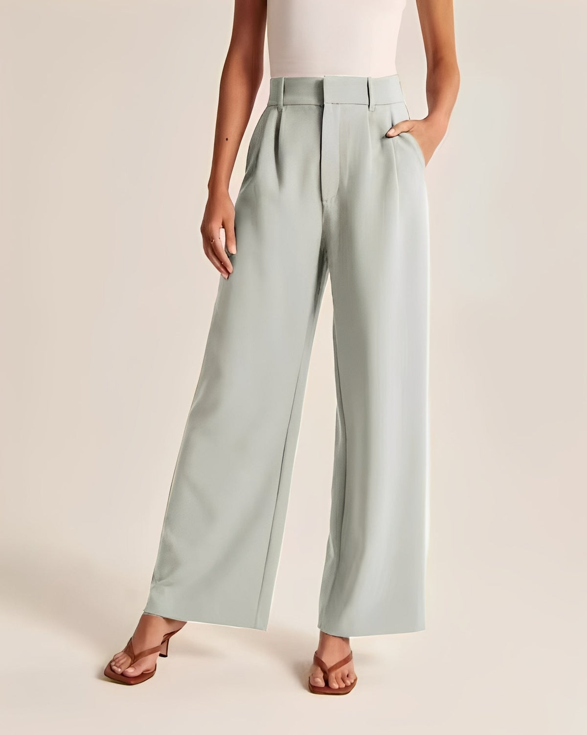 Ruth - Elegante Damenhose mit weitem Bein