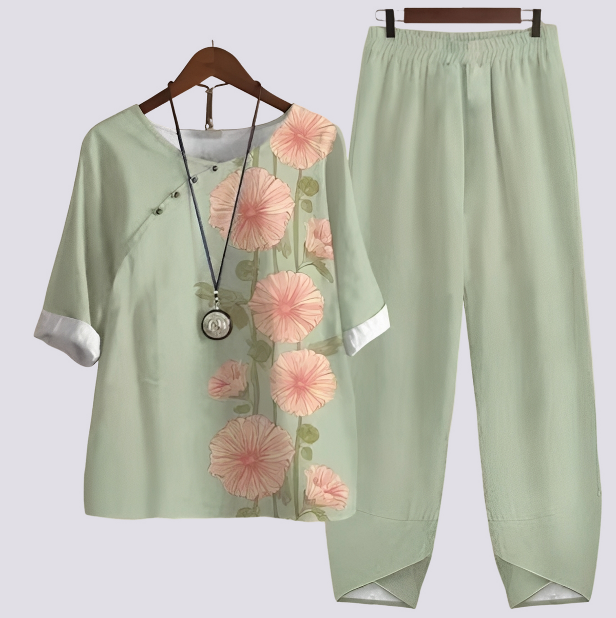 Jodie - Stilvolles, bequemes Set mit Print für Damen
