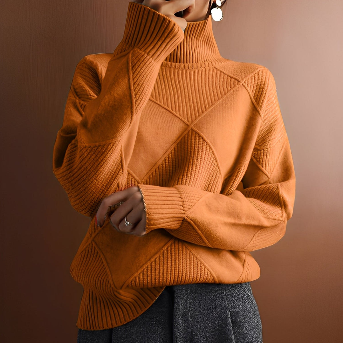 Morgan - Moderner Rollkragenpullover