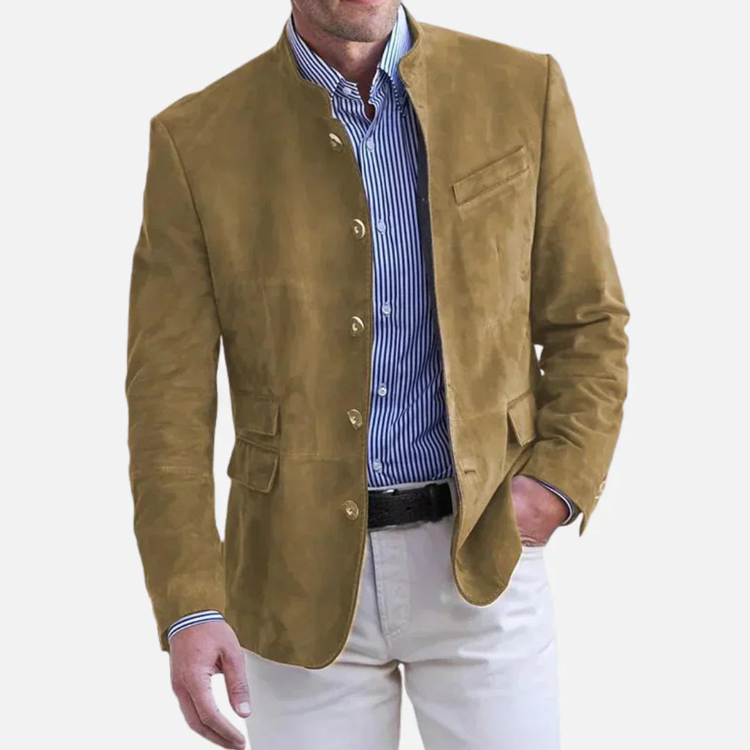 Zeitlose Eleganz – Klassische italienische Herrenjacke