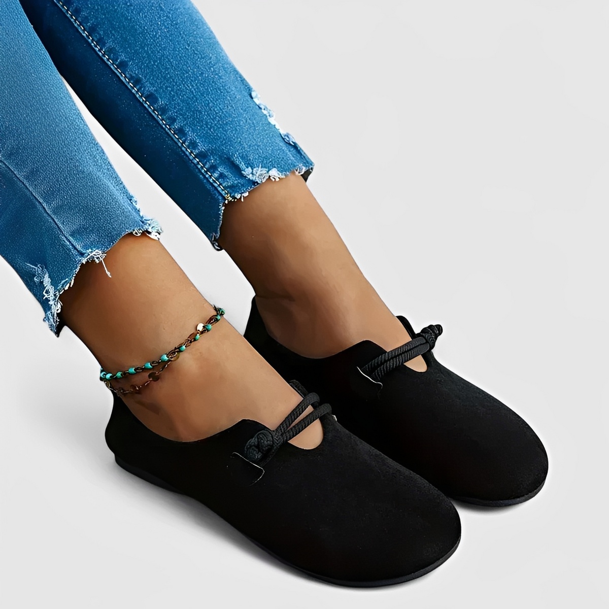 Marjorie - Komfortschuhe mit runder Zehenpartie