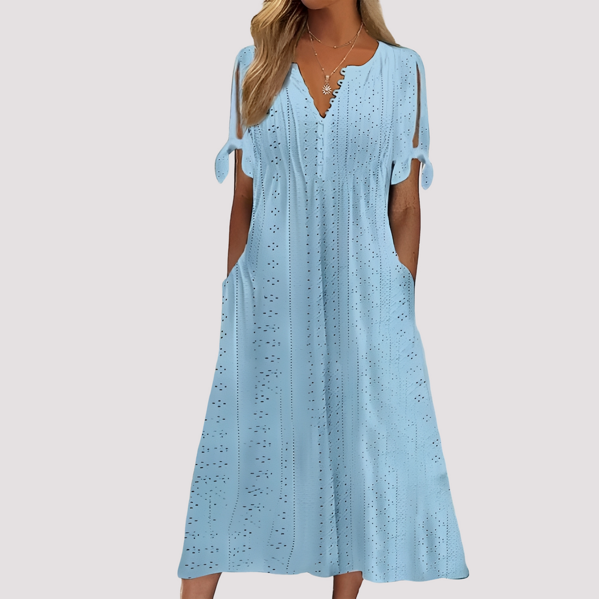 Maisy - Stilvolles, ausgeschnittenes Kleid für Damen
