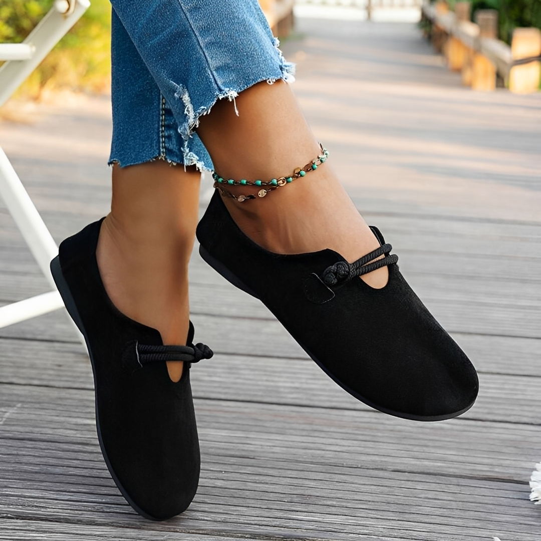 Marjorie - Komfortschuhe mit runder Zehenpartie