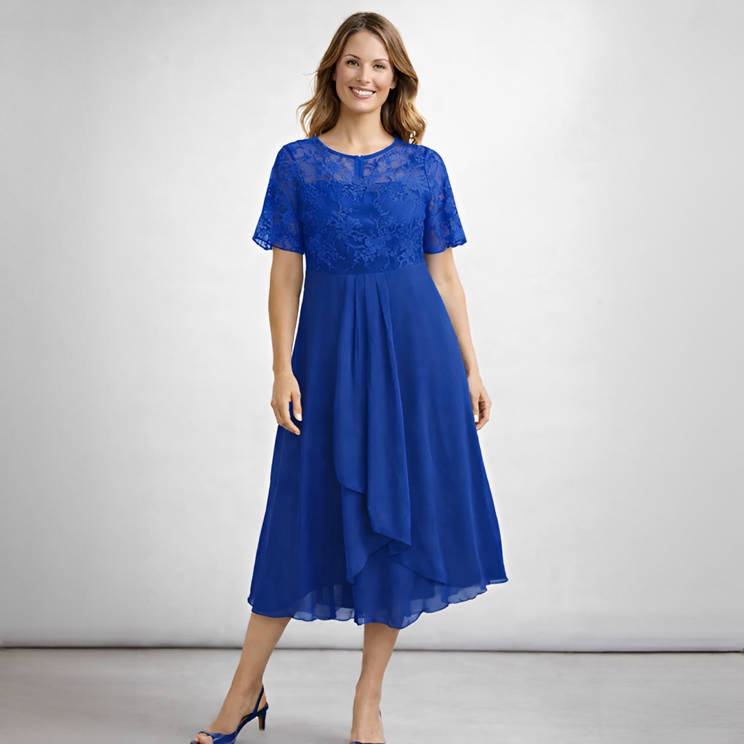 Floraine - Stilvolles Damenkleid