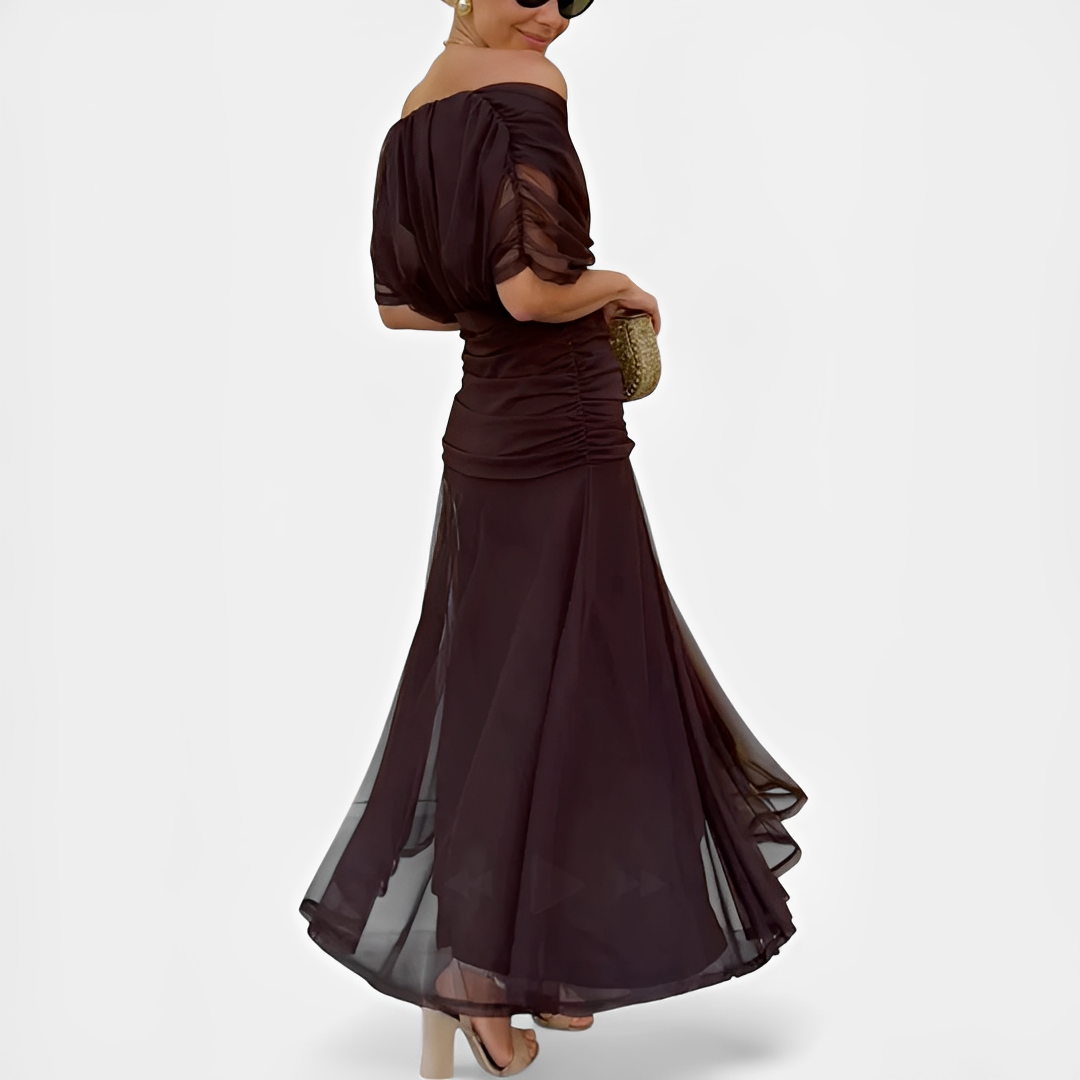 Narvina - Elegantes Damenblumenkleid