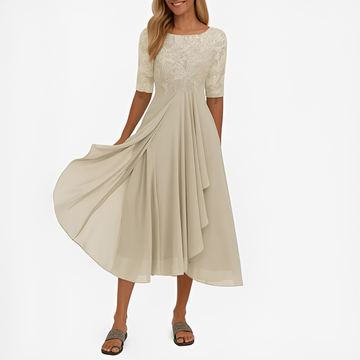Florenz - Anspruchsvolles Midi-Kleid