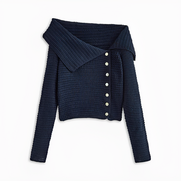 Ginalyn - Asymmetrischer One-Shoulder-Pullover