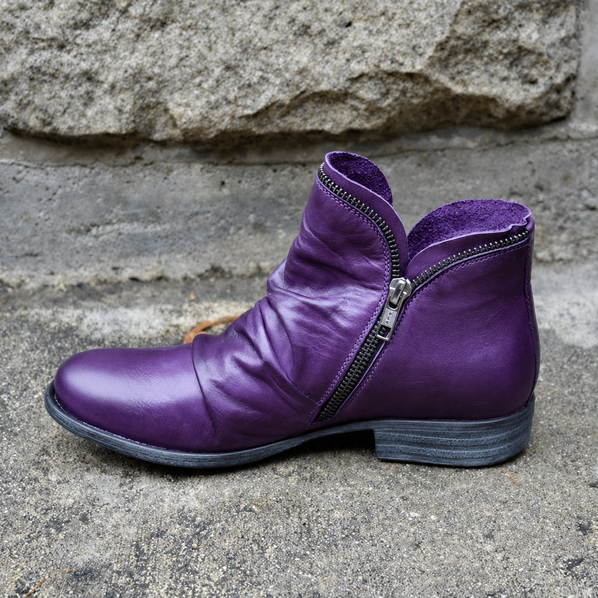 Julie - Stilvolle Stiefeletten mit Reißverschluss
