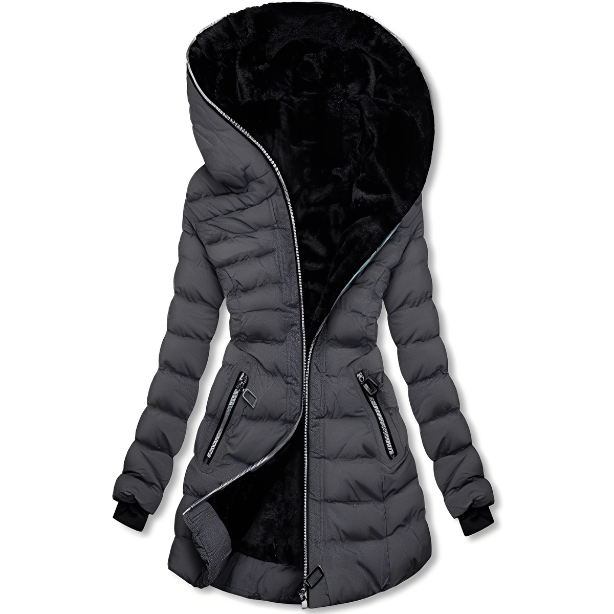 Jasmine - Trendige Damenjacke mit Kapuze