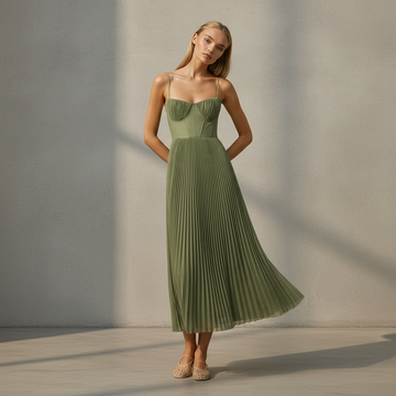Lorelei - Stilvolles Kleid ohne Rücken und Ärmel