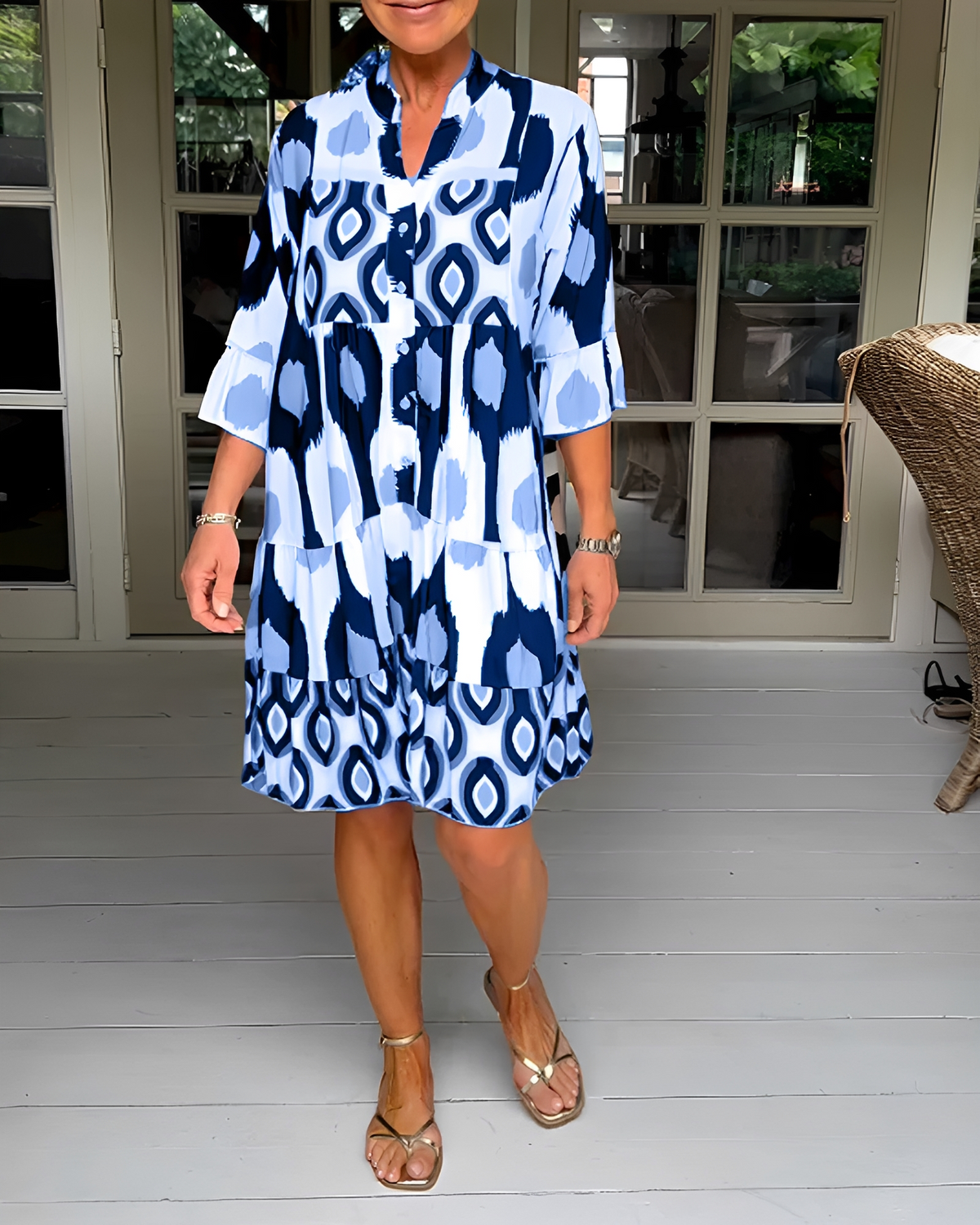 Faiza - Elegantes und legeres Minikleid