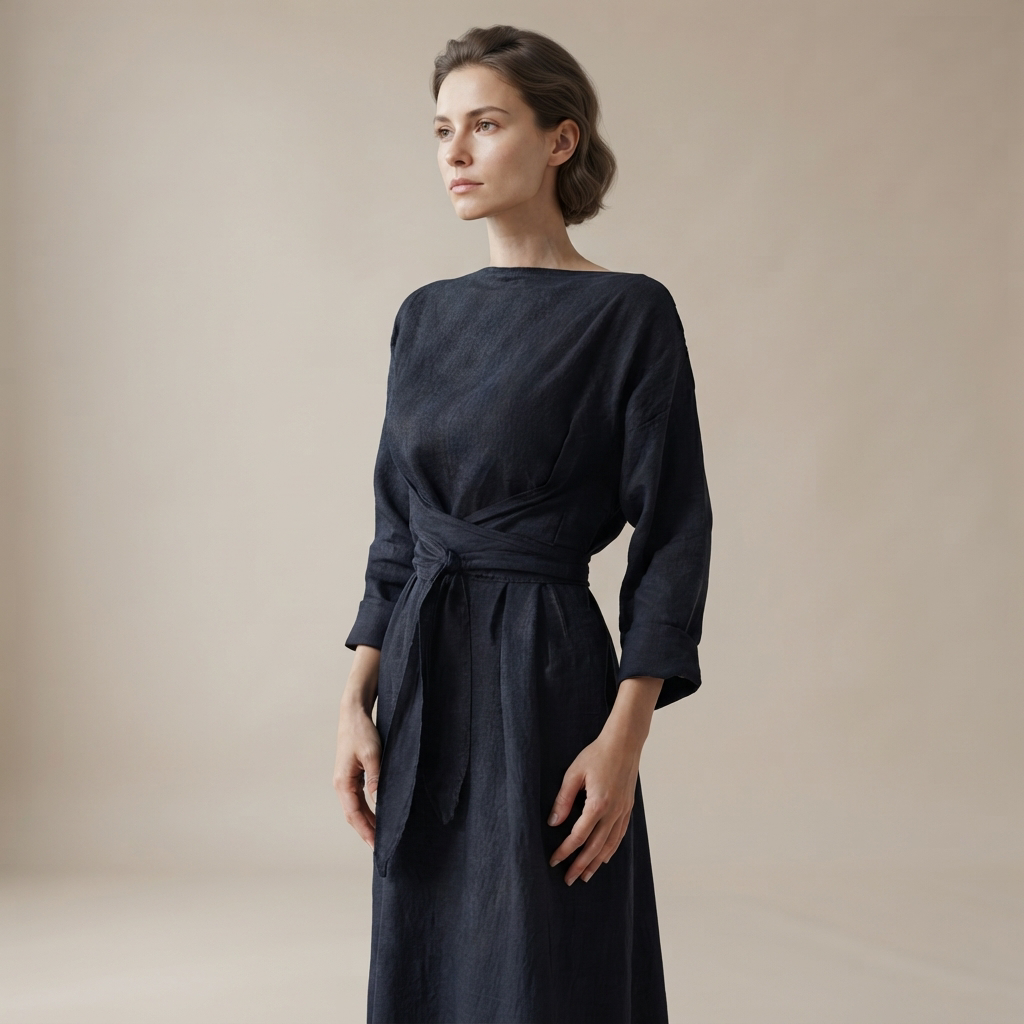 Ashlee - Komfortables Maxikleid ohne Gürtel