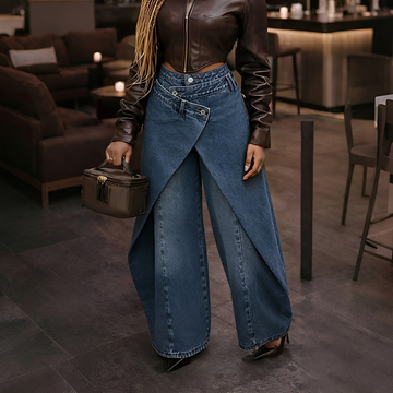 Cheska - Stylische Kreuzungs-Hose