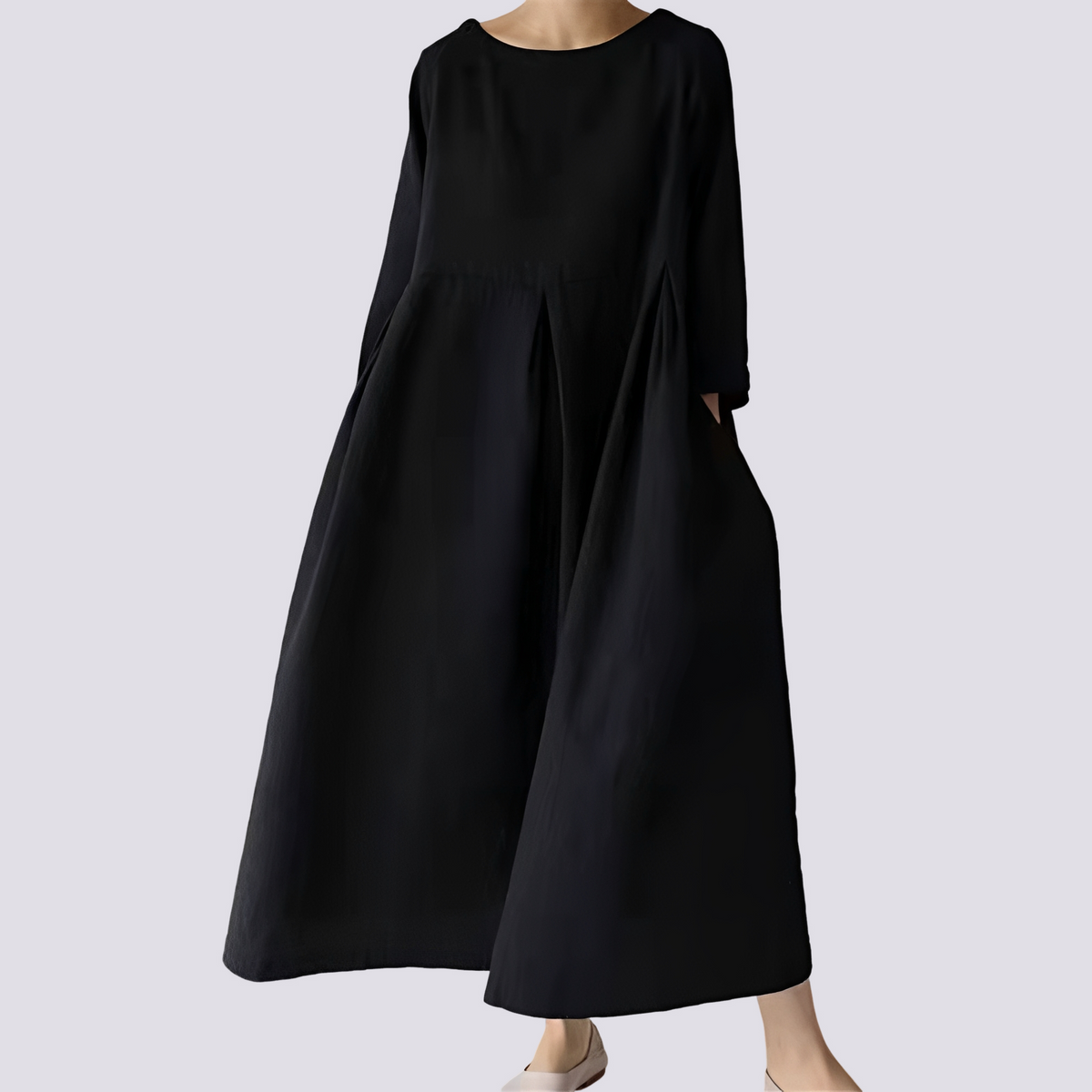 Veronica - Bequemes Damenkleid mit Taschen