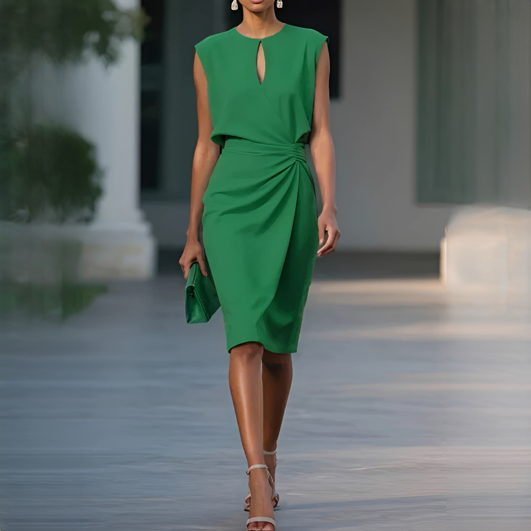 Mirabel - Chic, elegantes ärmelloses Kleid