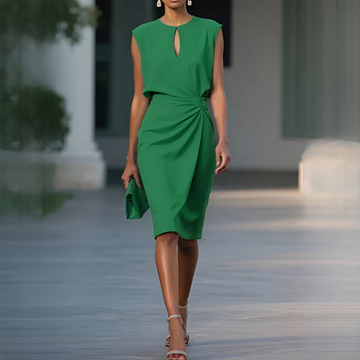 Mirabel - Chic, elegantes ärmelloses Kleid