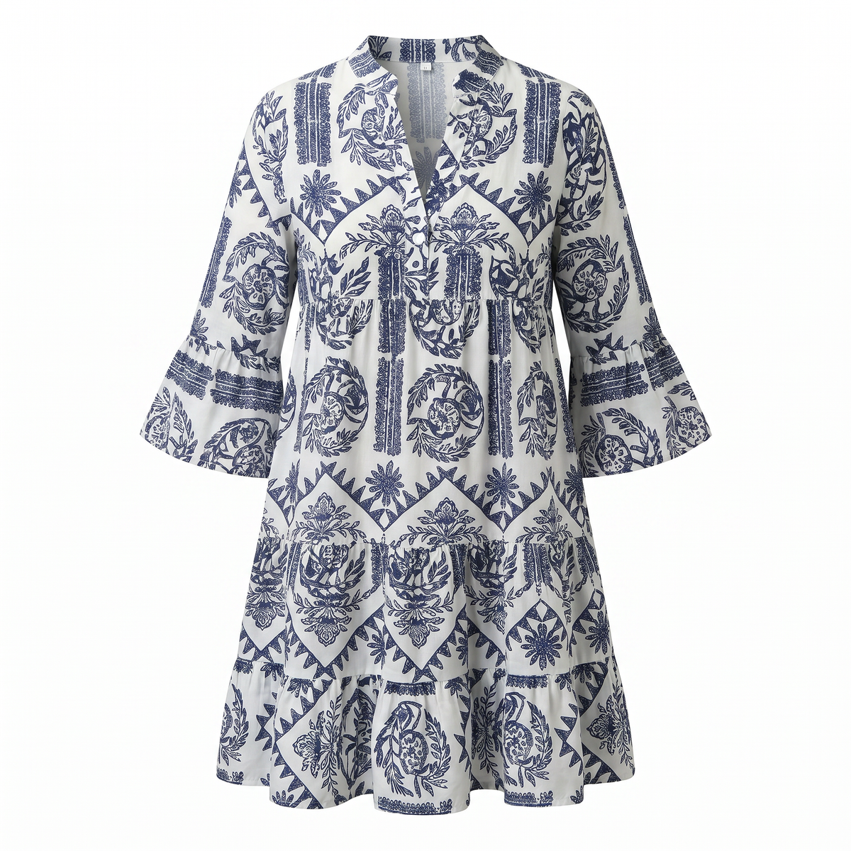 Krisella - Elegantes Boho-Midi-Kleid